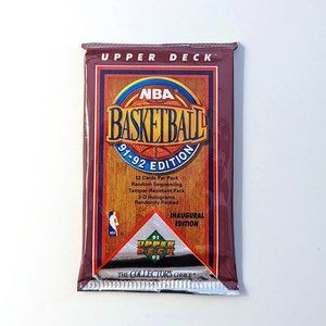 NBA Basketball 91-92 Edition Upper Deck Trading Cards